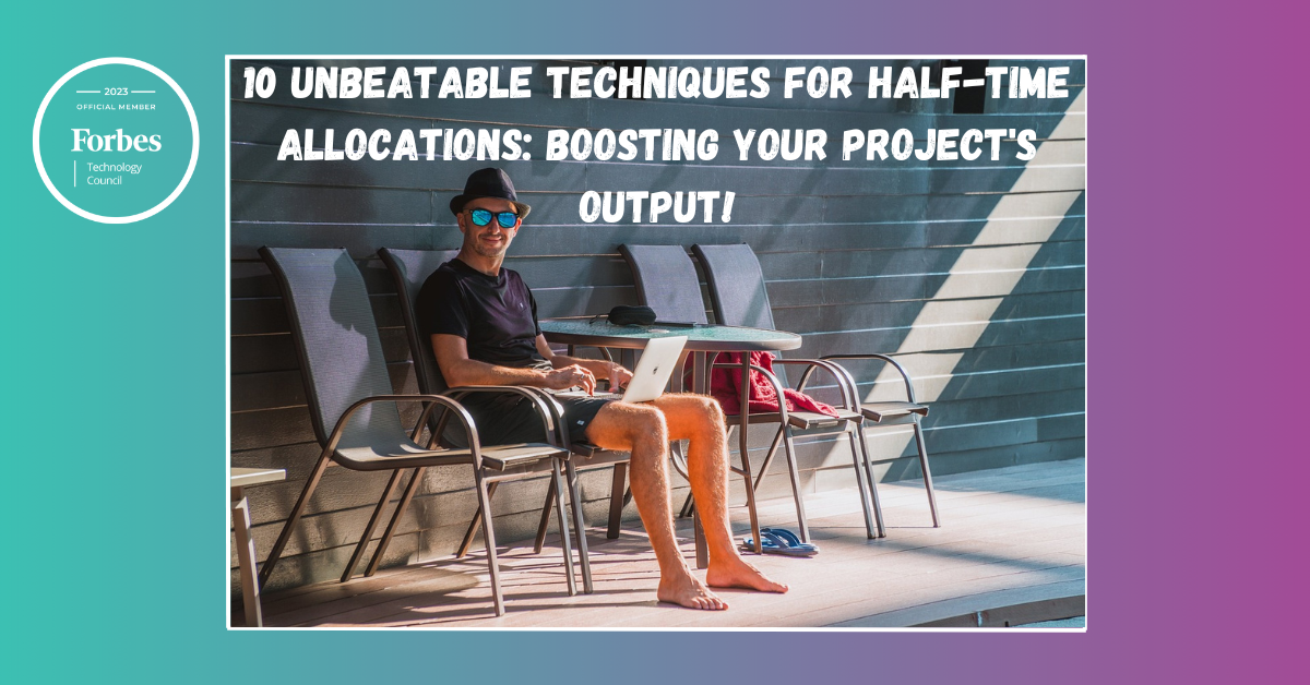 10 Unbeatable Techniques for Half-Time Allocations Boosting Your Project's Output!